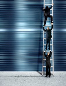 Corporate Ladder - Blue Version
