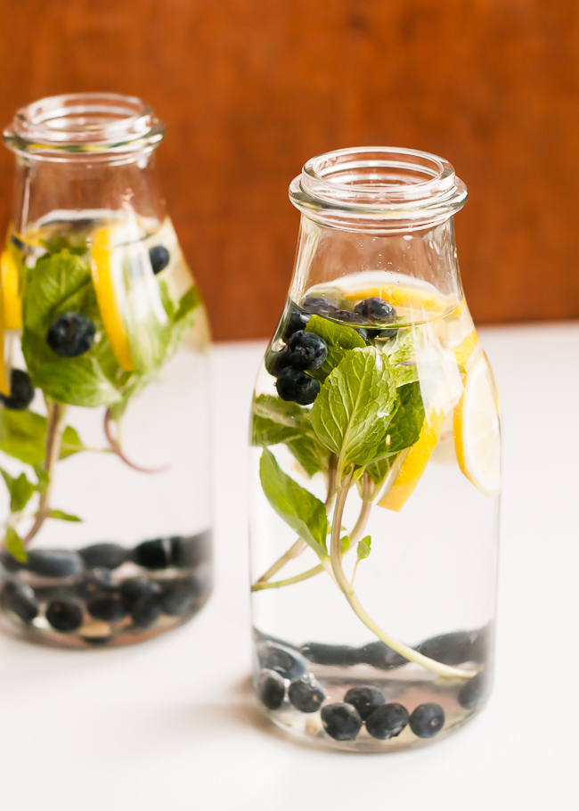blueberry-lemon-mint-infused-water