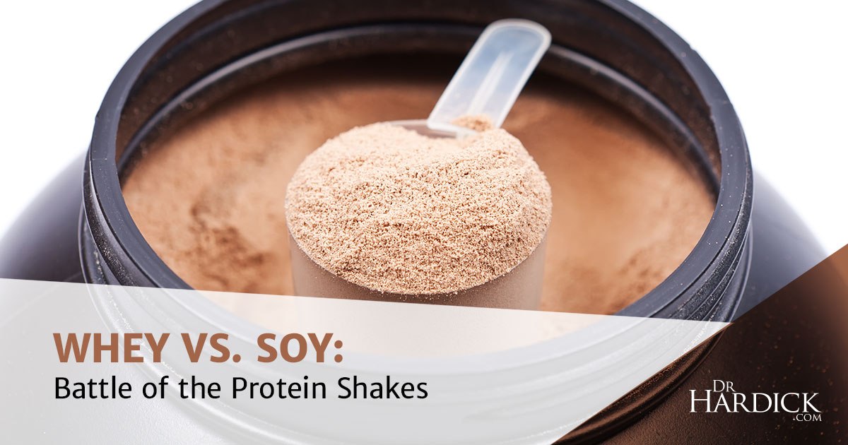 Whey vs. Soy: Battle of the Protein Shakes